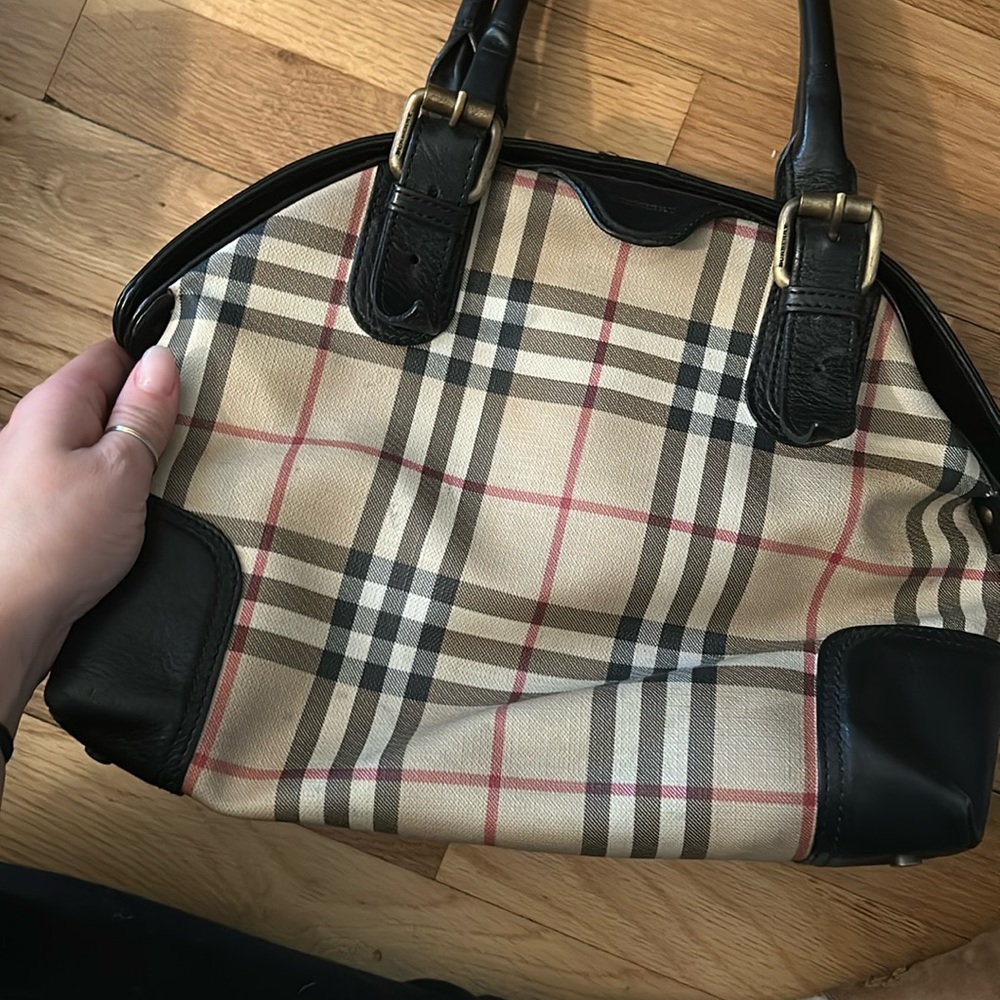 Burberry bowling bag